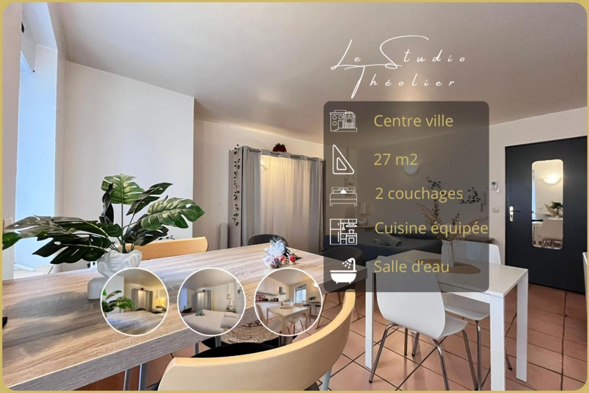 Le Studio Theolier Downtown - Close To Pedestrian Street Турнон-сюр-Рон Екстер'єр фото